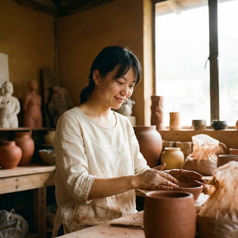 17C匠人阿雅陶艺师